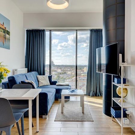 Aleda Hanza 14 Floor, Balkon Stettin Exterior foto