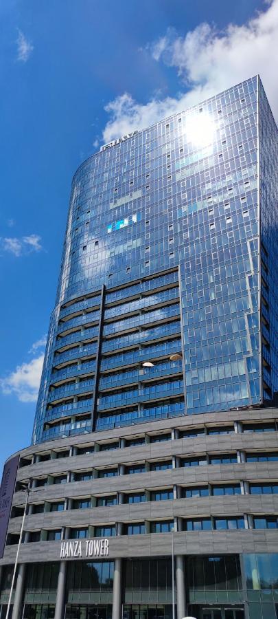 Aleda Hanza 14 Floor, Balkon Stettin Exterior foto