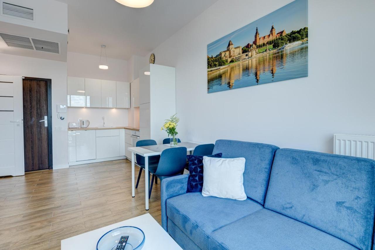Aleda Hanza 14 Floor, Balkon Stettin Exterior foto